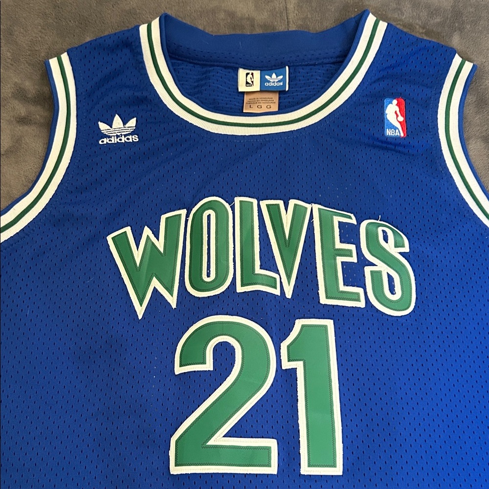 Adidas Wolves Blue and Green Jersey